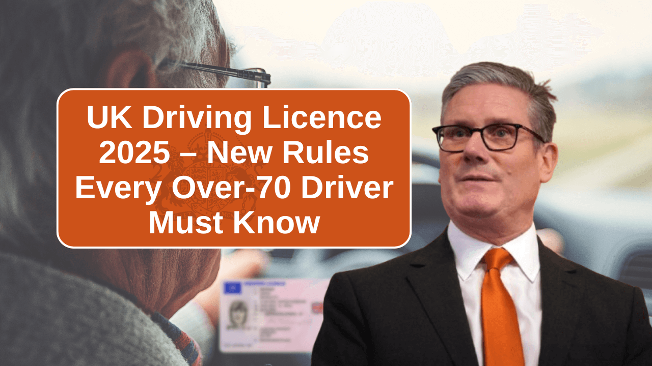 UK Driving Licence 2025 – New Rules Every Over-70 Driver Must Know