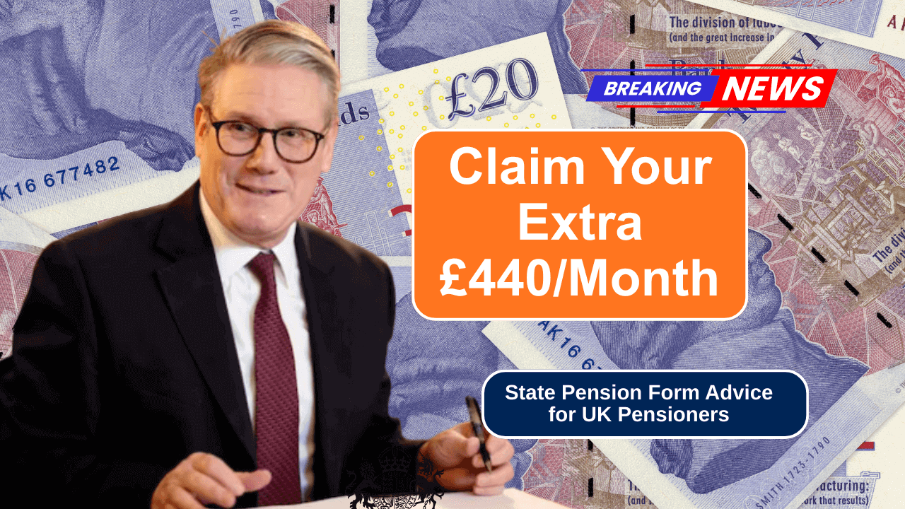 Claim Your Extra £440/Month – State Pension Form Advice for UK Pensioners