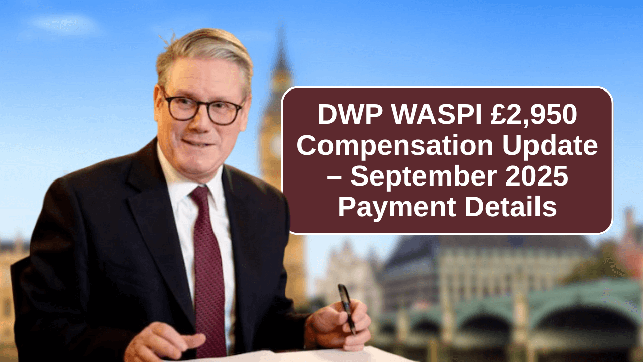 DWP WASPI £2,950 Compensation Update, September 2025 Payment Details