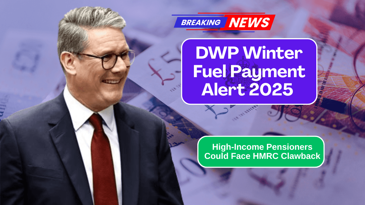 DWP Winter Fuel Payment Alert 2025 – High-Income Pensioners Could Face HMRC Clawback