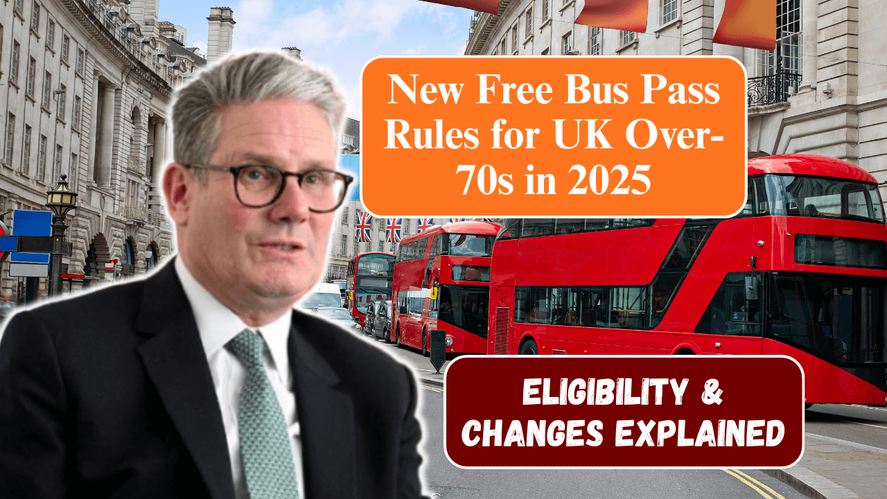 New Free Bus Pass Rules for UK Over-70s in 2025