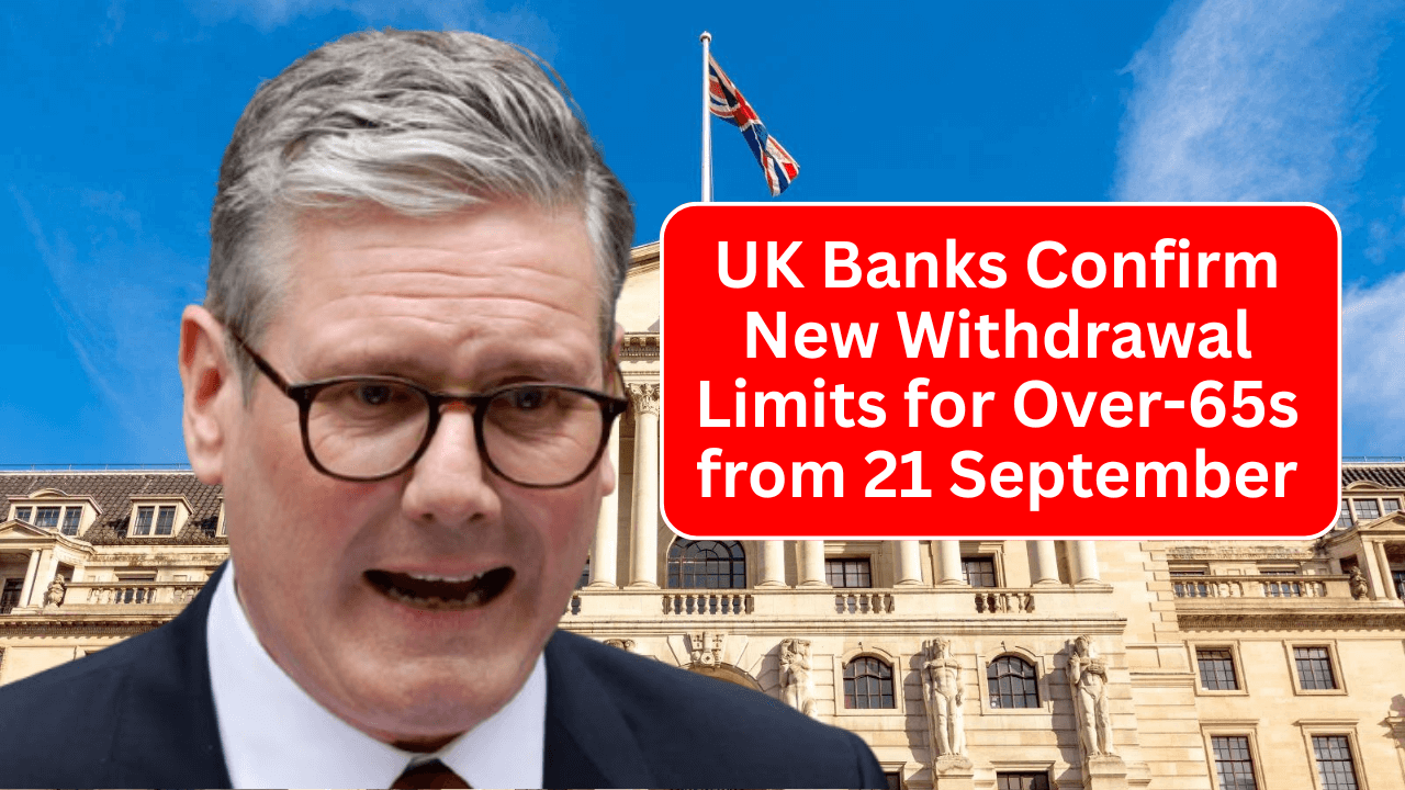 UK Banks Confirm New Withdrawal Limits for Over-65s from 21 September