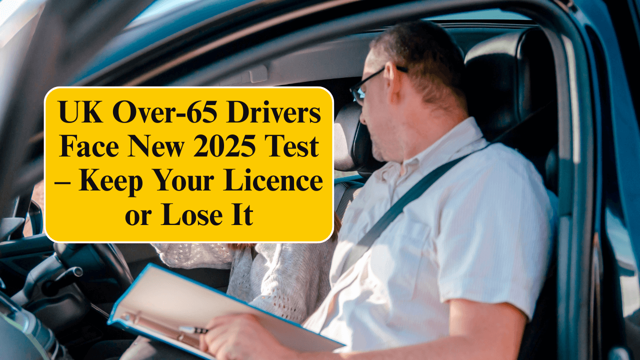 UK Over-65 Drivers Face New 2025 Test – Keep Your Licence or Lose It