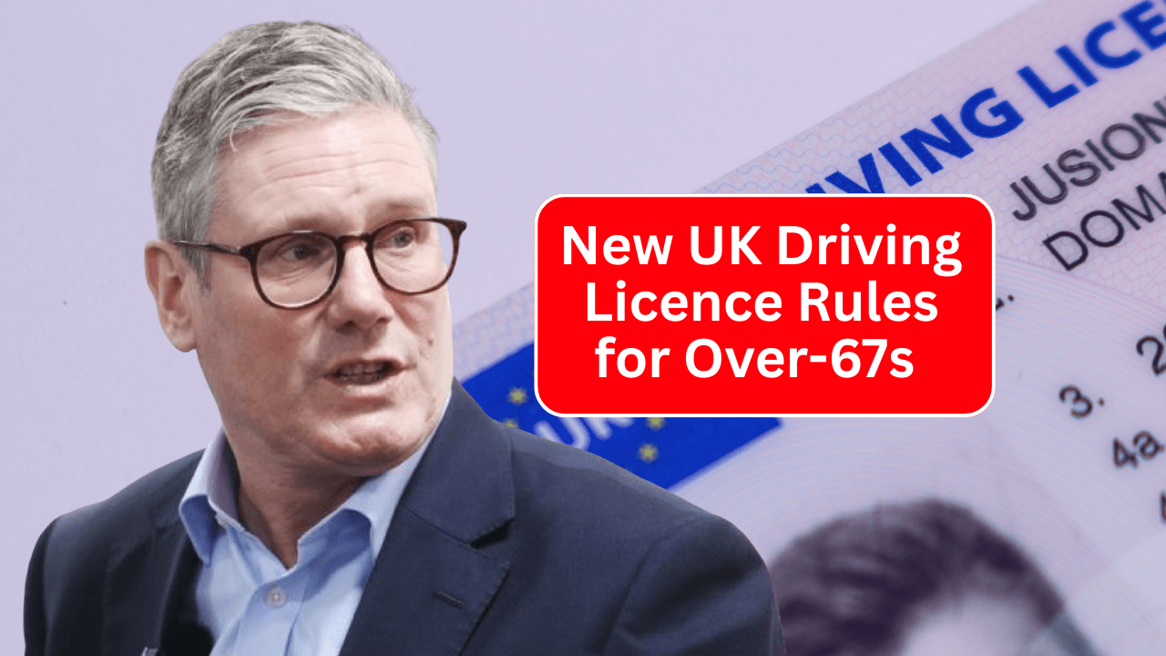 New UK Driving Licence Rules for Over-67s Start October 2025 – What You Must Know