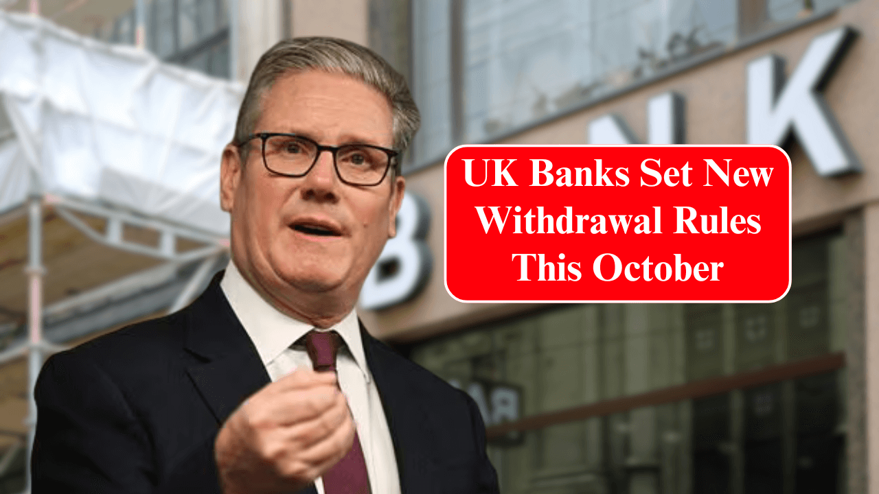 Over-65s Alert: UK Banks Set New Withdrawal Rules This October – Full Details
