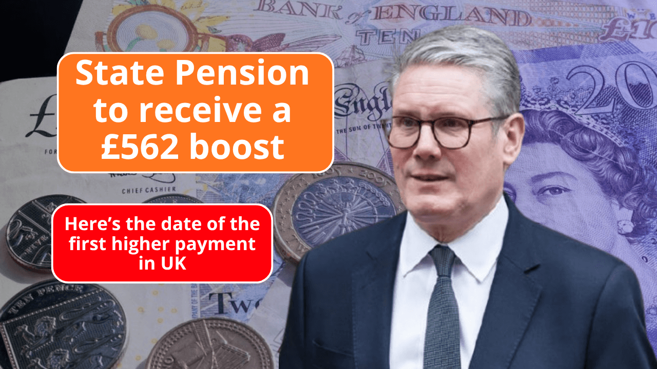 State Pension to receive a £562 boost — Here’s the date of the first higher payment in UK