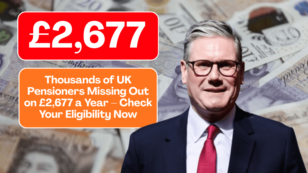 Thousands of UK Pensioners Missing Out on £2,677 a Year – Check Your Eligibility Now