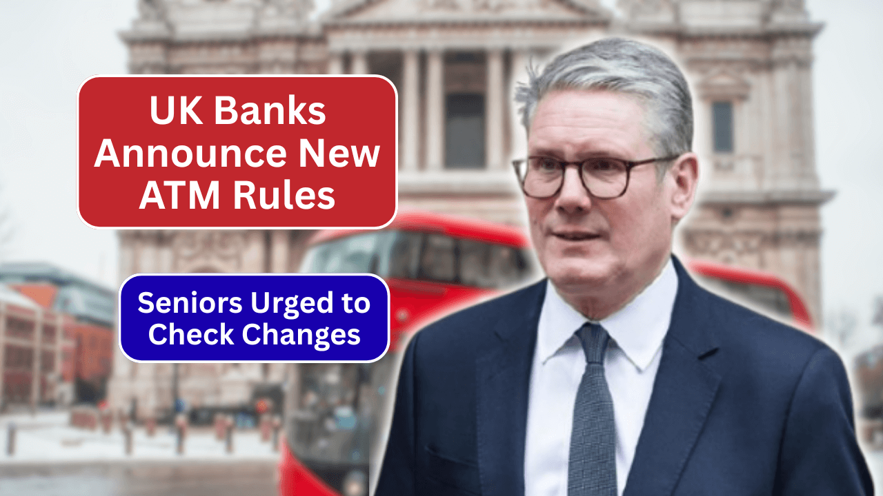 UK Banks Announce New ATM Rules – Seniors Urged to Check Changes Before 7 October