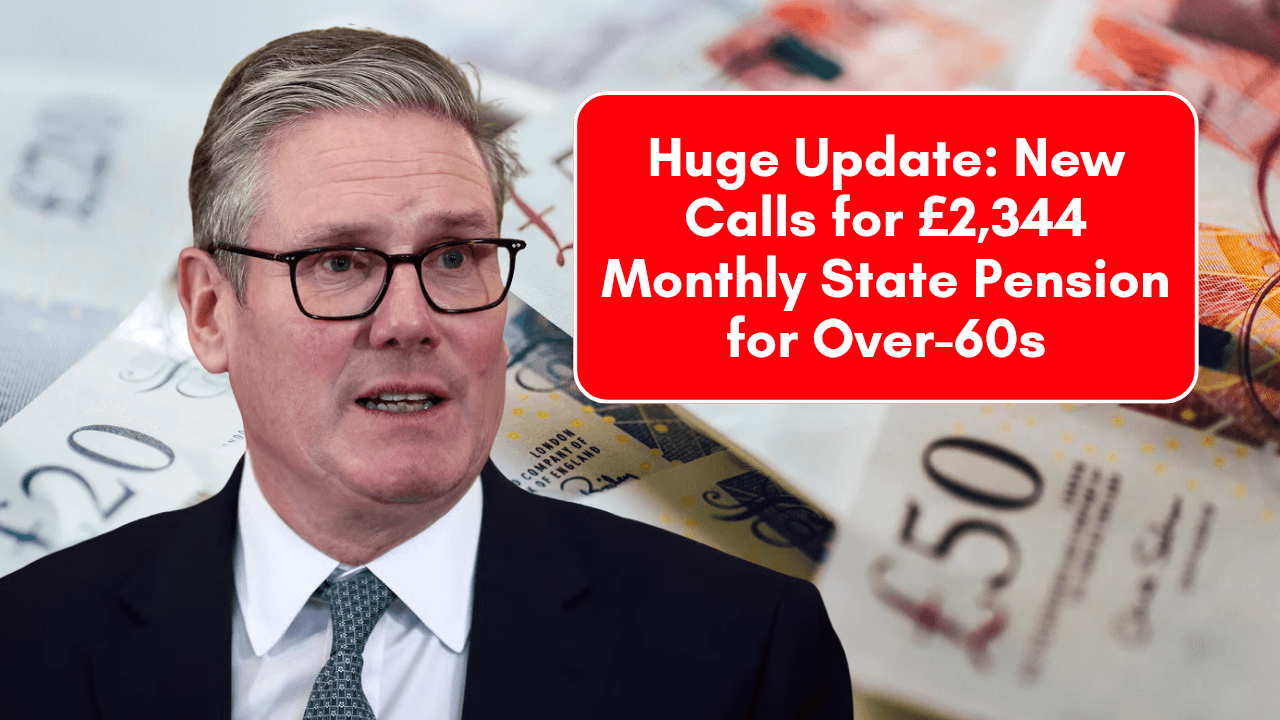 Huge Update: New Calls for £2,344 Monthly State Pension for Over-60s