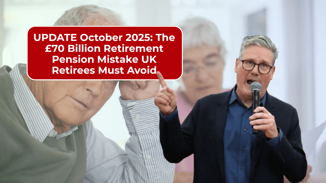 UPDATE October 2025: The £70 Billion Retirement Pension Mistake UK Retirees Must Avoid